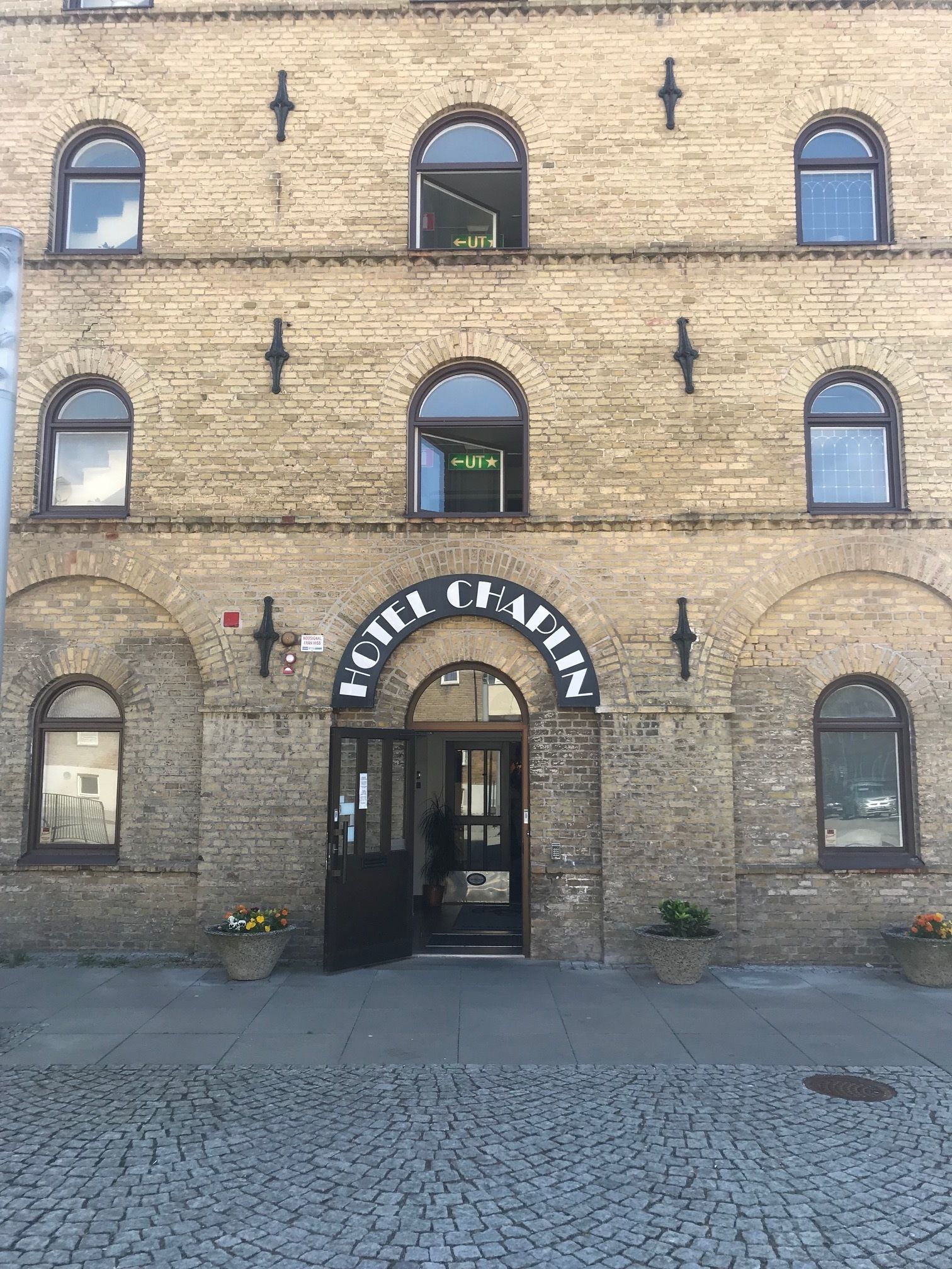 Entrée de l’hébergement