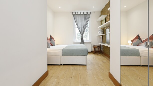 Superior Apartment, 2 Bedrooms | 2 bedrooms, iron/ironing board, cribs (surcharge), WiFi (free)