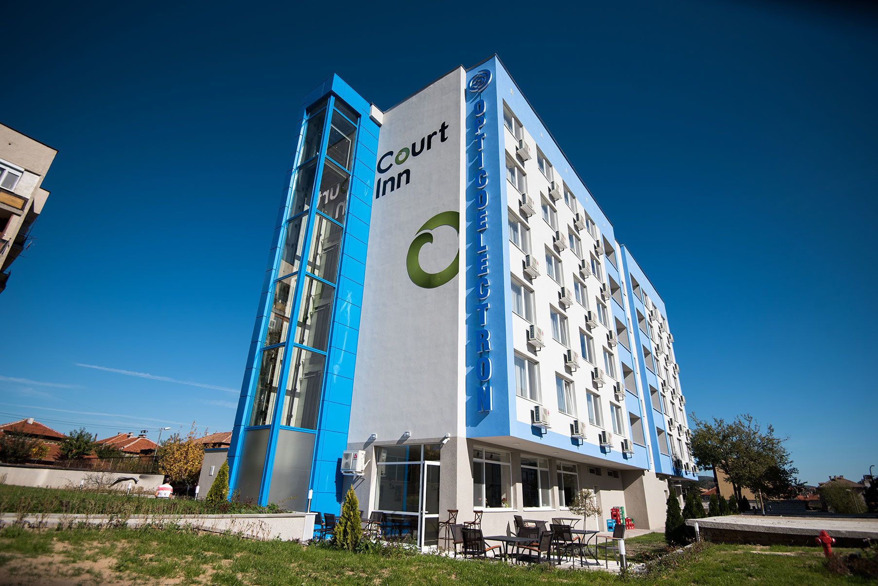 Façade de l’hébergement