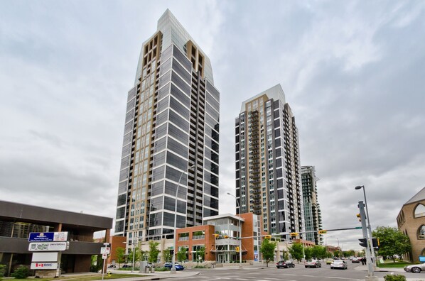 Façade de l’hébergement