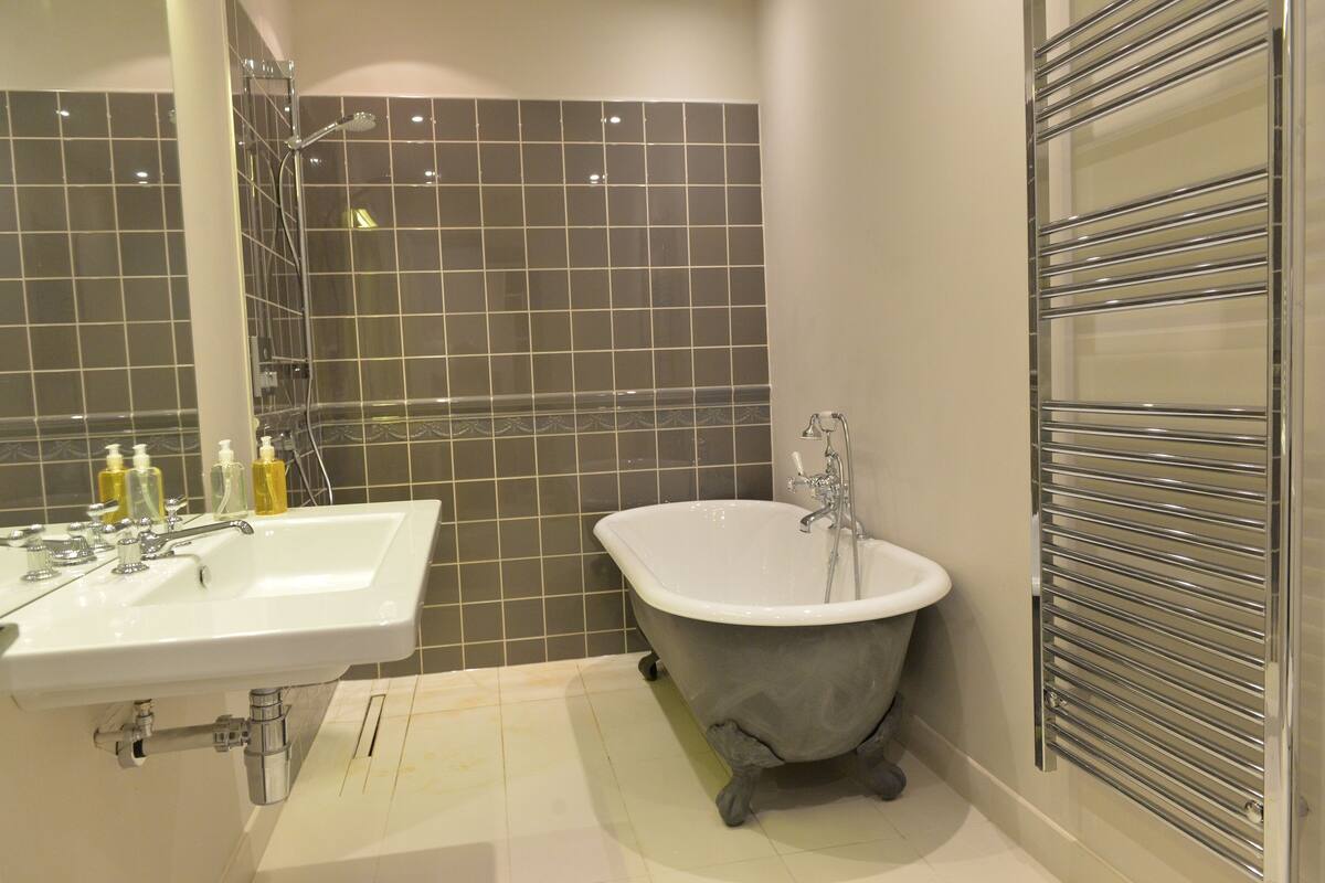 free toiletries, hair dryer, towels, soap