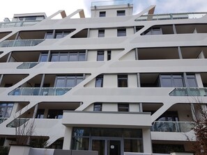 Façade de l’hébergement