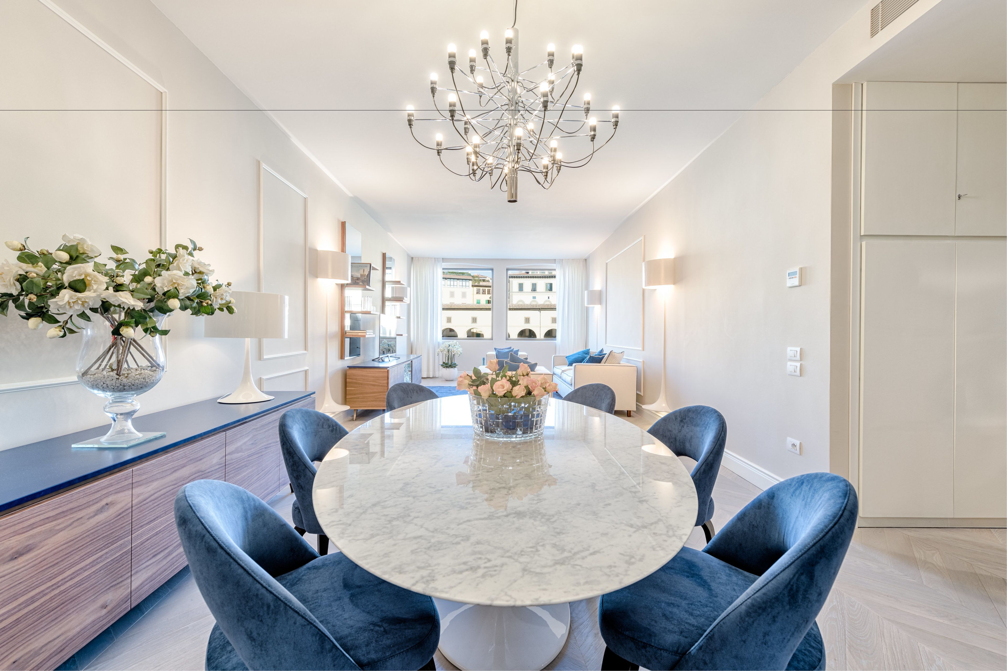 Luxury Condo, 3 Bedrooms | Living room | Flat-screen TV