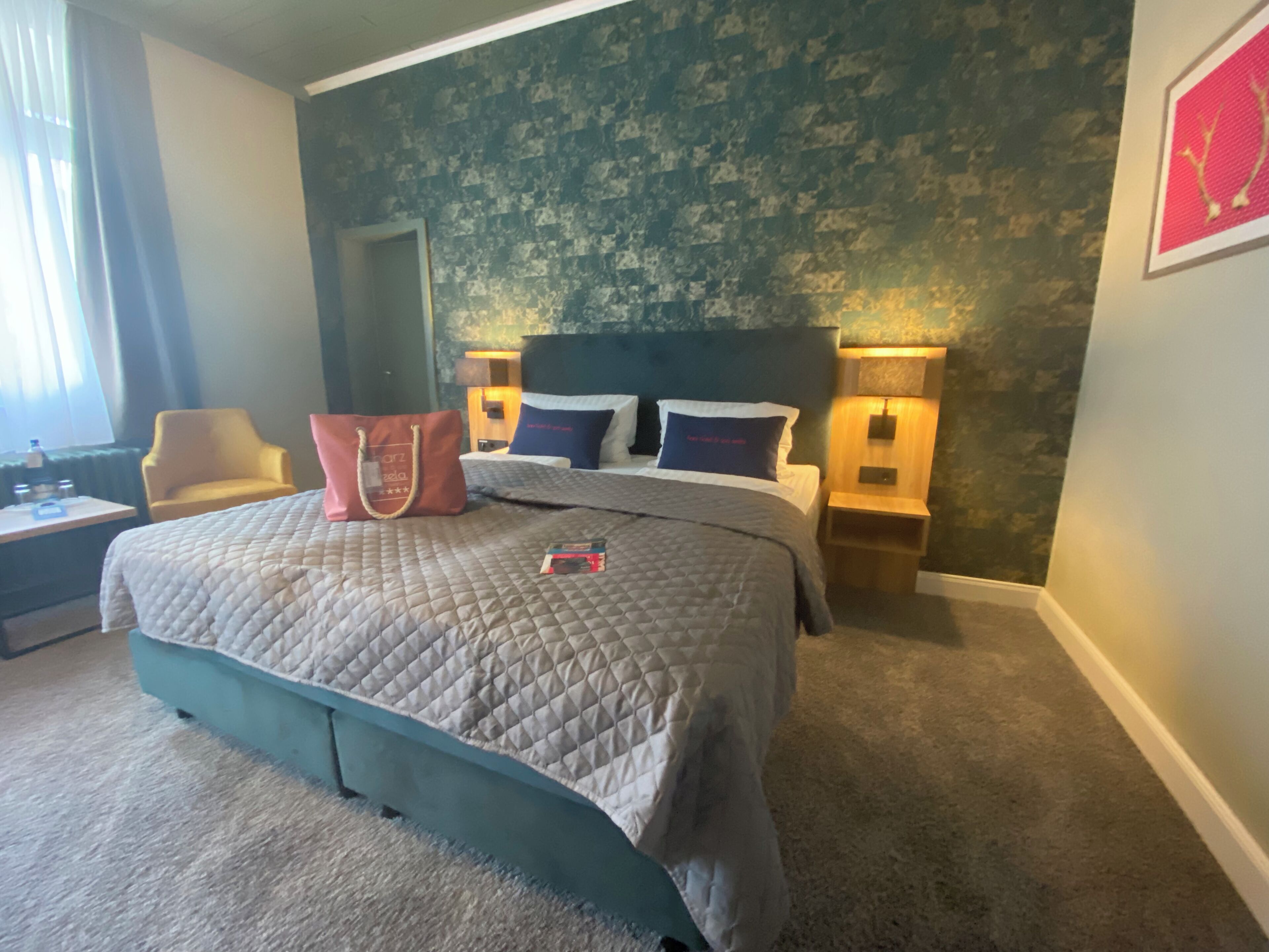 Superior Doppelzimmer Harz Komfort + zur ruhigen Waldseite | Hypo-allergenic bedding, desk, soundproofing, free WiFi