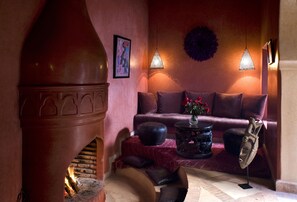 Lobby sitting area - Riad Meriem (Marrakech)