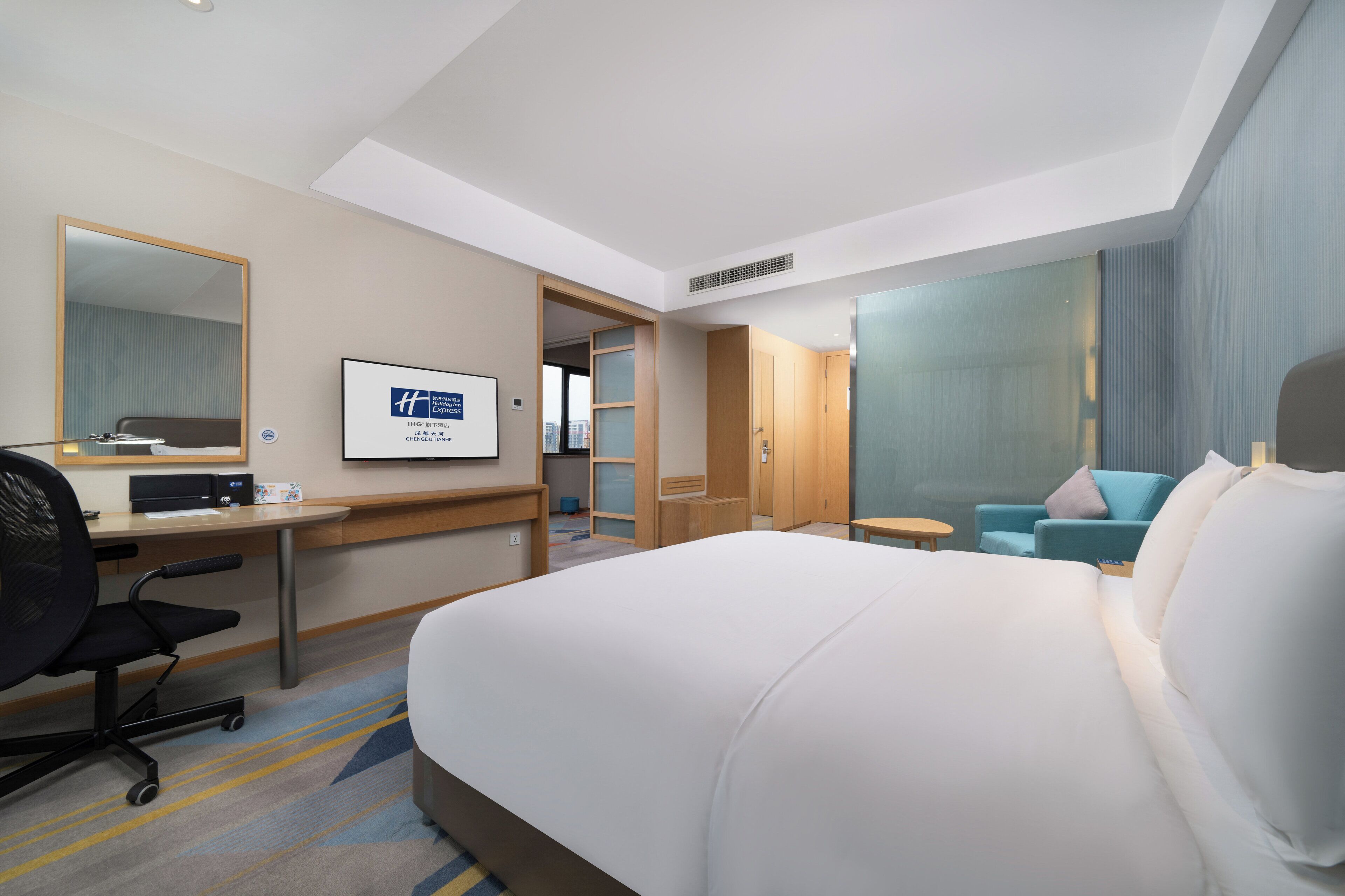 Suite, Multiple Beds (Additional Living Area) | In-room safe, desk, blackout drapes, soundproofing