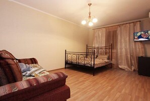 Appartement | 1 chambre, literie de qualitĂ©, bureau, systĂšme dâinsonorisation
