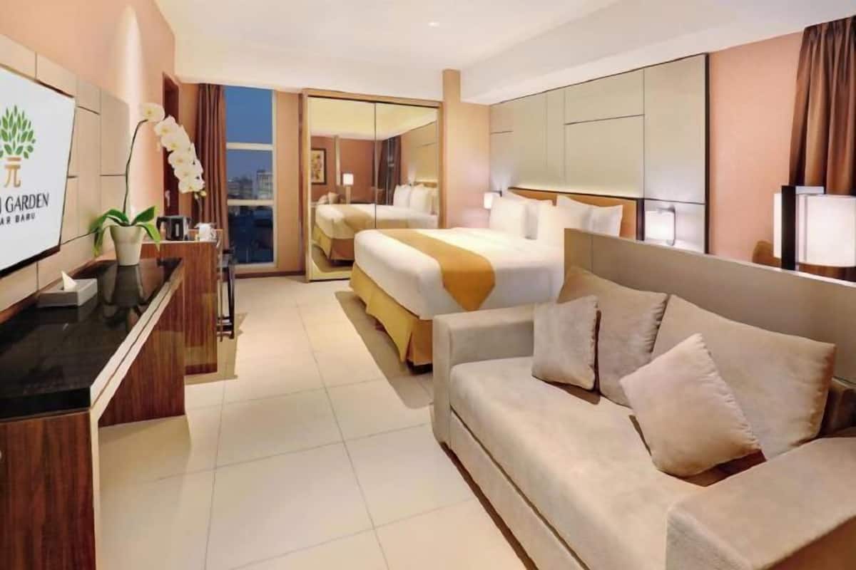 1 phòng ngủ, minibar, két bảo mật tại phòng, bàn 