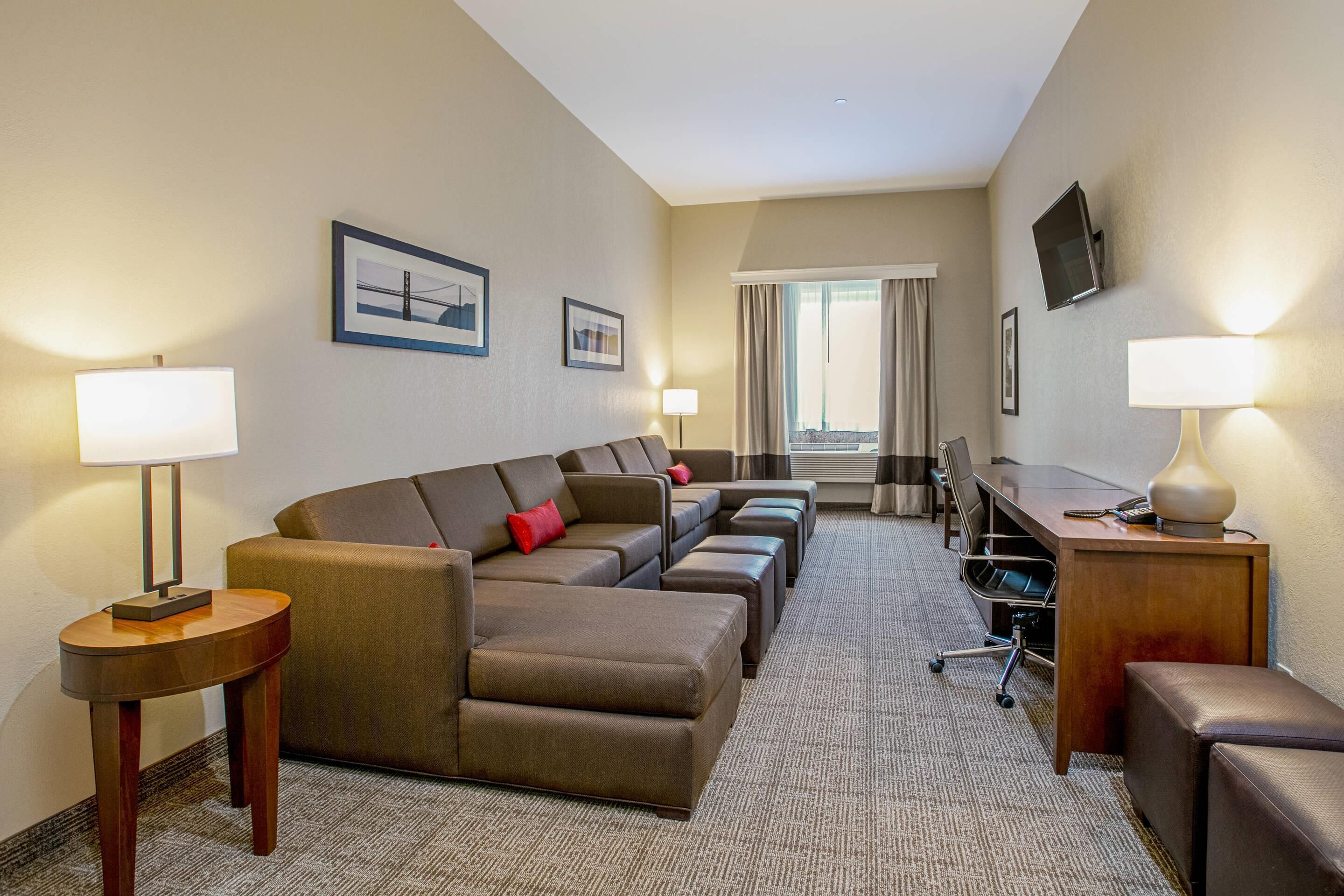 Egyptian cotton sheets, premium bedding, desk, laptop workspace