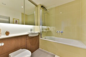 Luxury-Apartment, 3 Schlafzimmer, Eckzimmer | Badezimmer