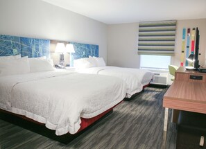 Room, 2 Queen Beds, Refrigerator & Microwave