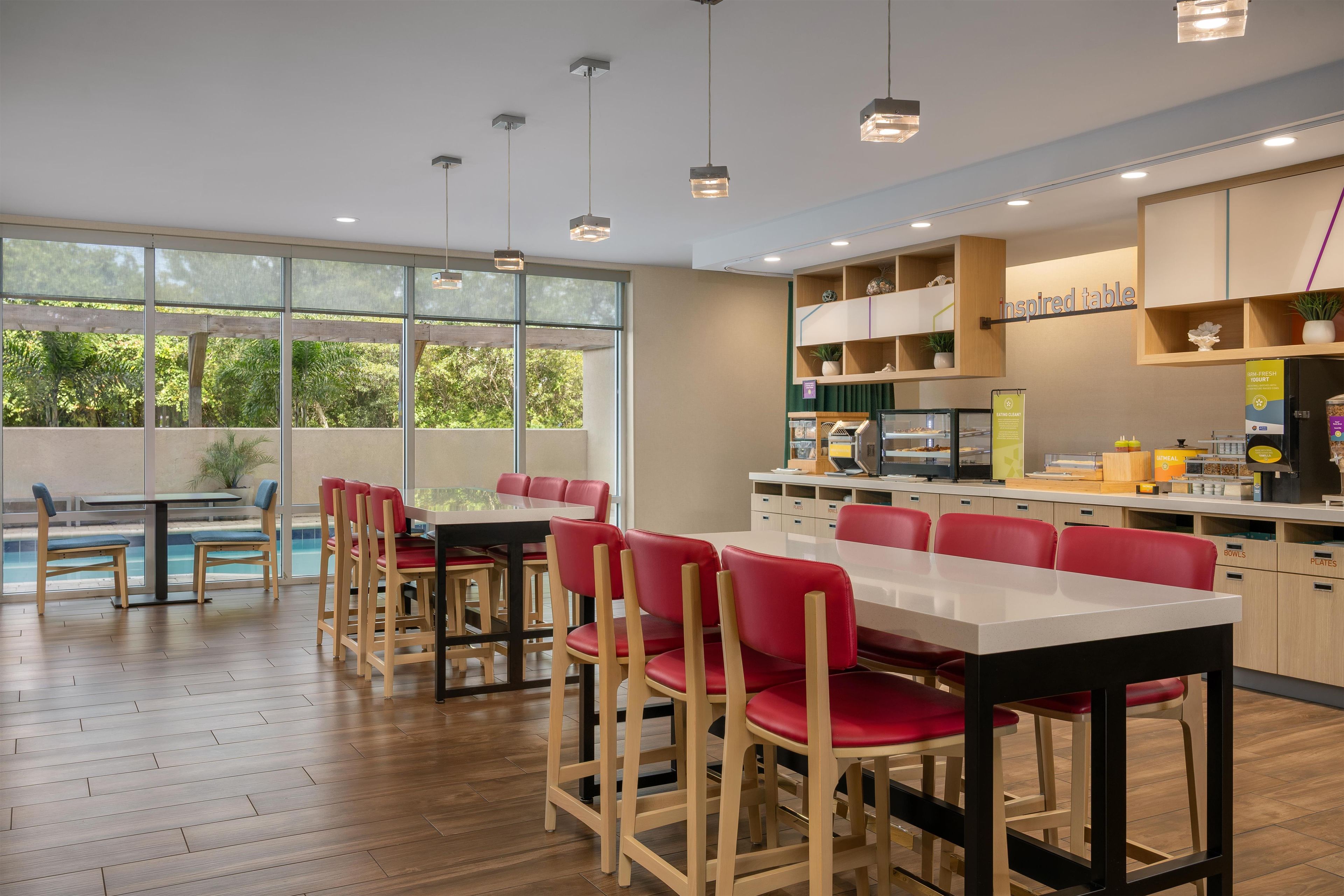 Breakfast area