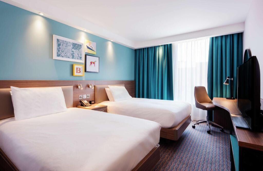 In-room safe, desk, laptop workspace, blackout curtains