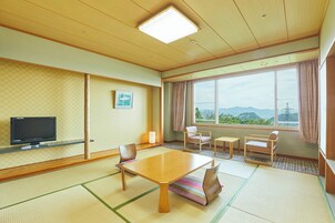 和室10畳  禁煙 | セーフティボックス (室内)、WiFi (無料)、ベッドシーツ