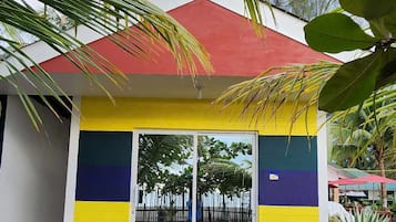 Habitación individual de diseñador, 1 cama individual | Terraza o patio