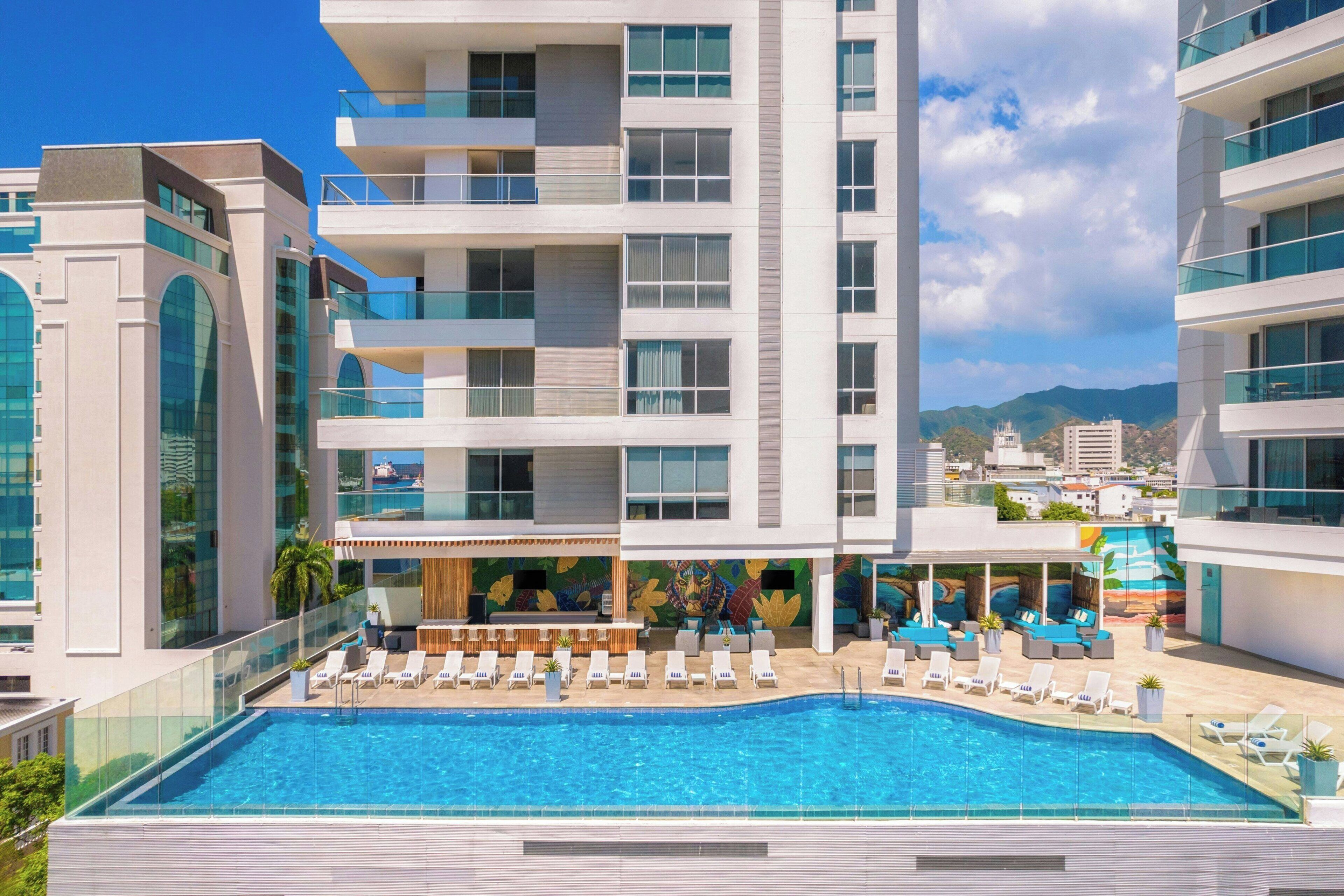 Alberca al aire libre 