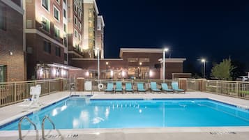 Seasonal outdoor pool