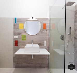 Double Room, Ensuite, Ground Floor | Bathroom sink - Hybla Major B&B (Avola)