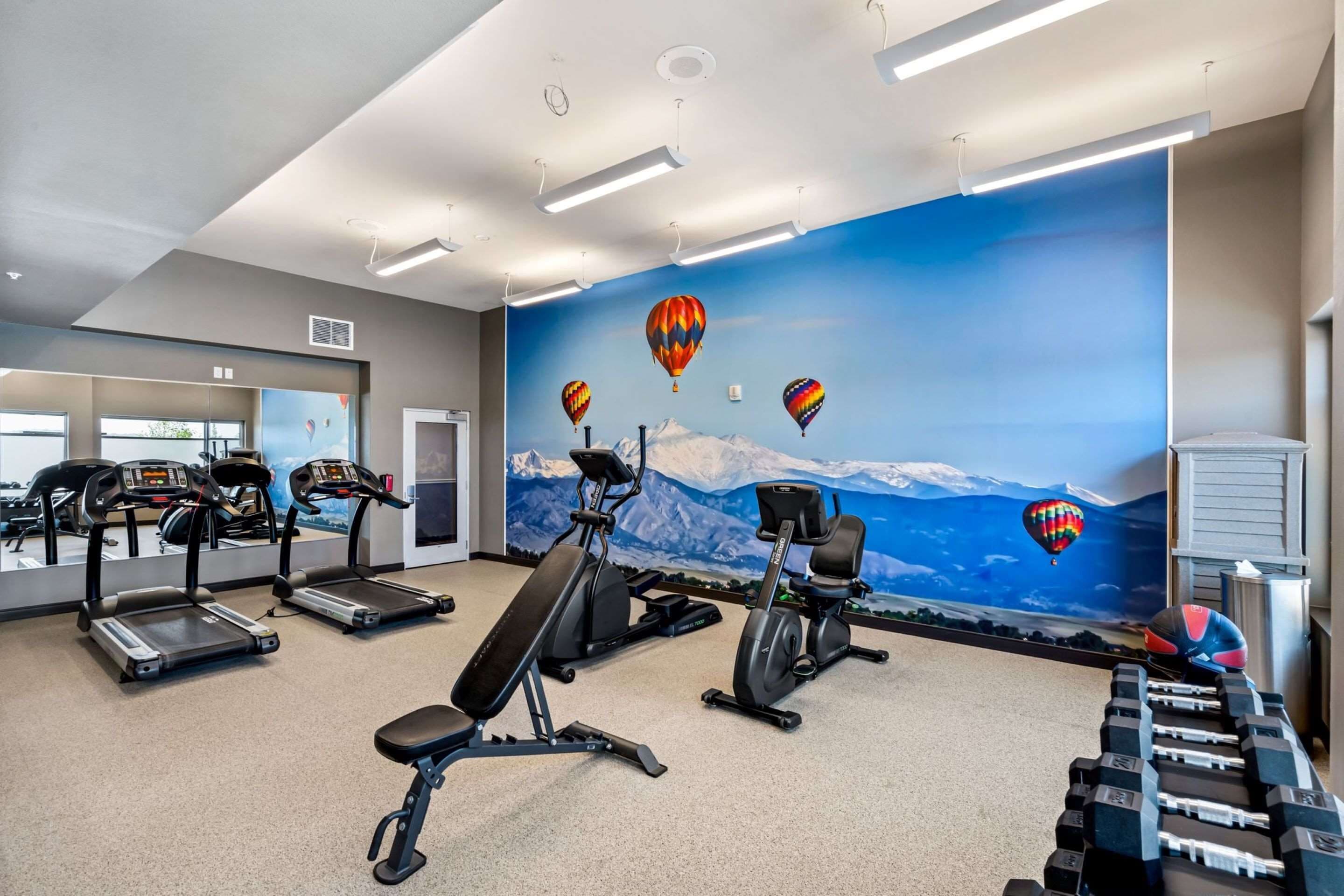 fitness facility
