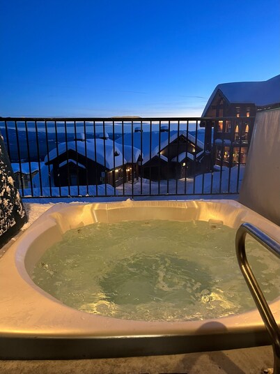 Gorgeous ski in/ski out home, central to the village in Plaza on the Ridge.