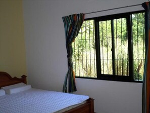 1 bedroom, desk, iron/ironing board, rollaway beds