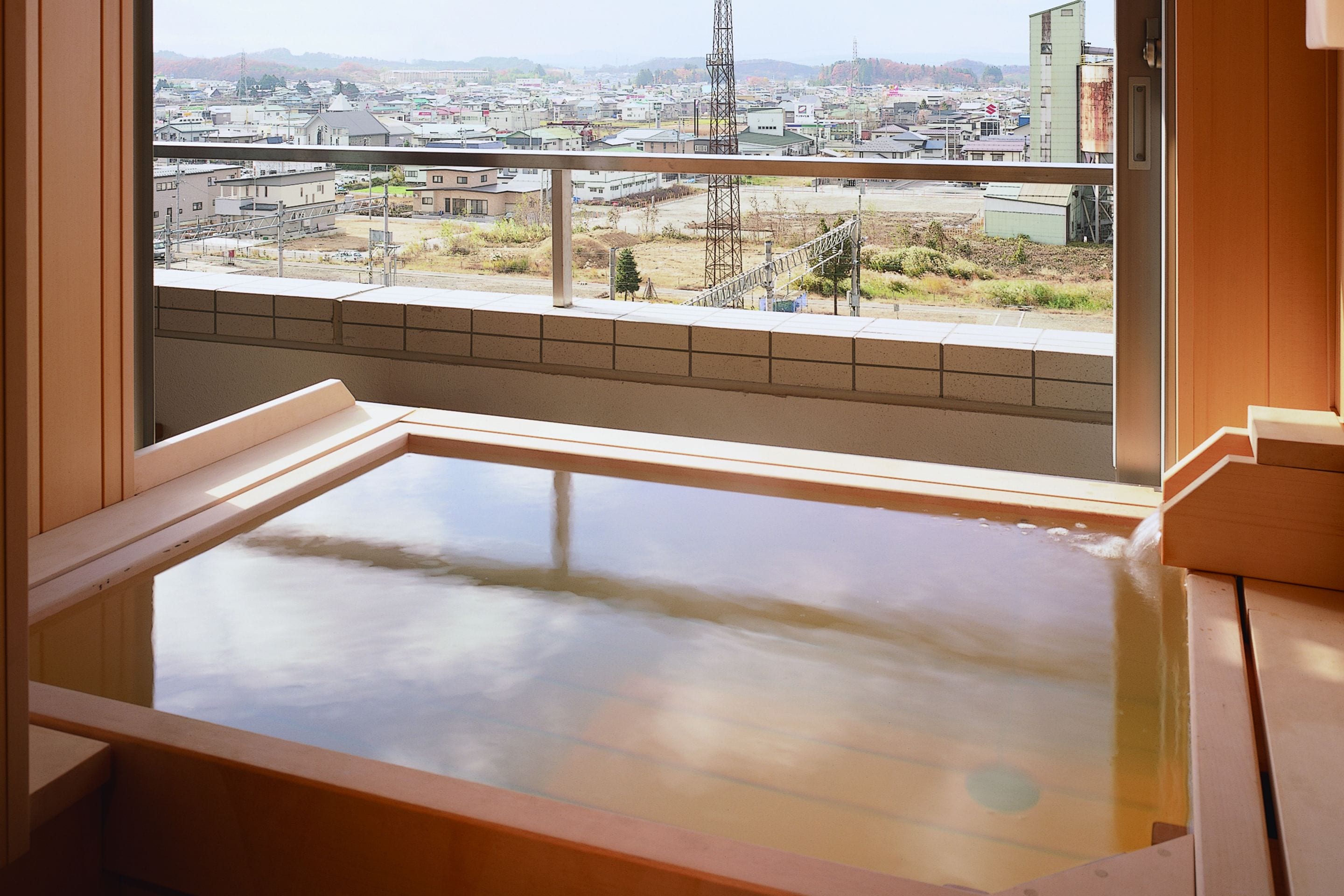 free toiletries, hair dryer, bidet, towels