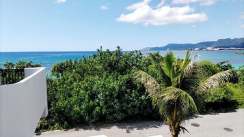 Blick von der Unterkunft