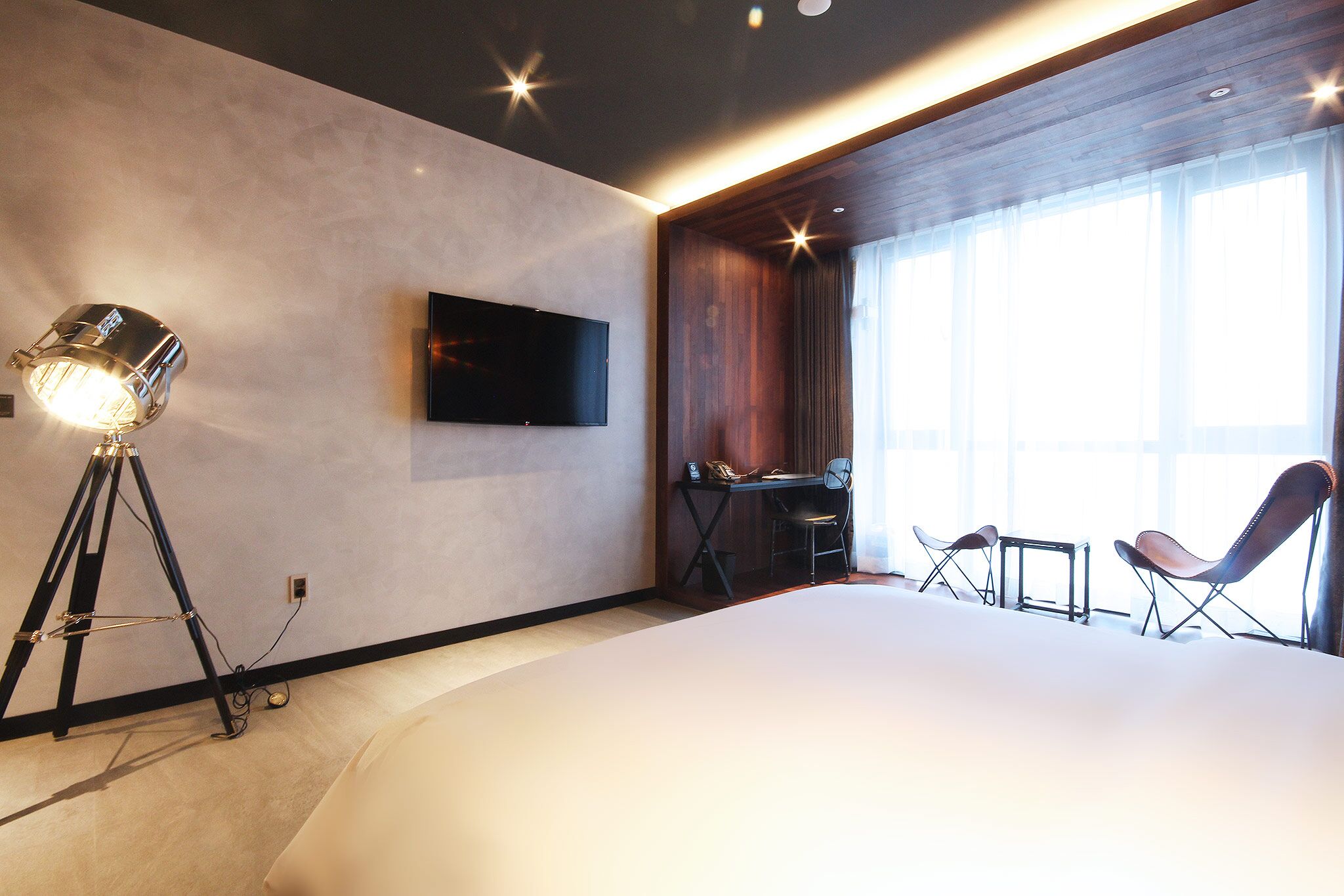 Quarto casal superior, 1 cama King, vista para o oceano | Cofres nos quartos, individualmente decorados