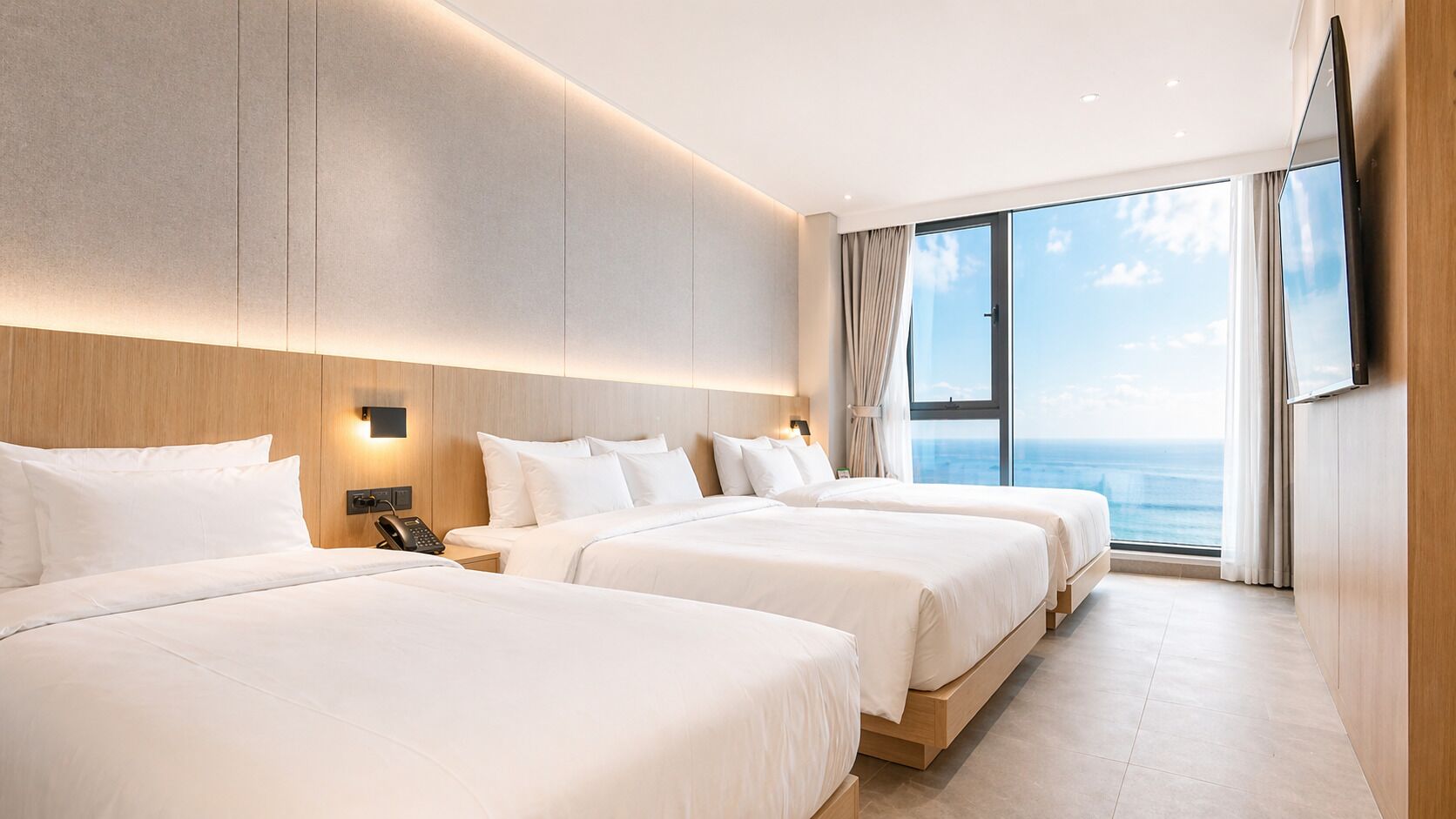 King Suite | Premium bedding, down comforters, in-room safe, individually decorated