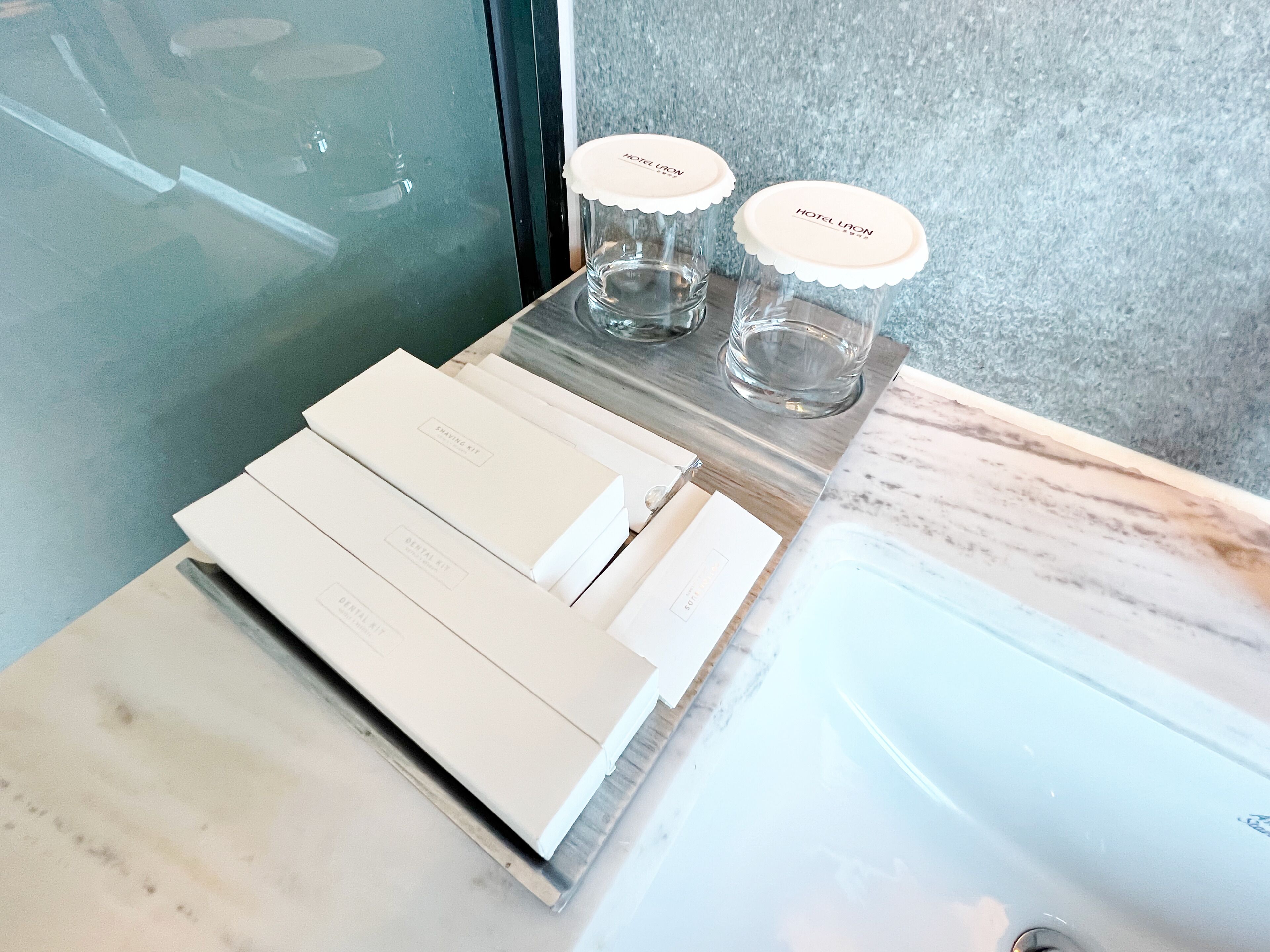 family suite, 2 double beds, non smoking, partial ocean view | bathroom | free toiletries, hair dryer, bathrobes, slippers