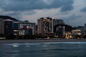 Beach nearby, white sand