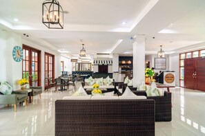 Sala de estar en el lobby