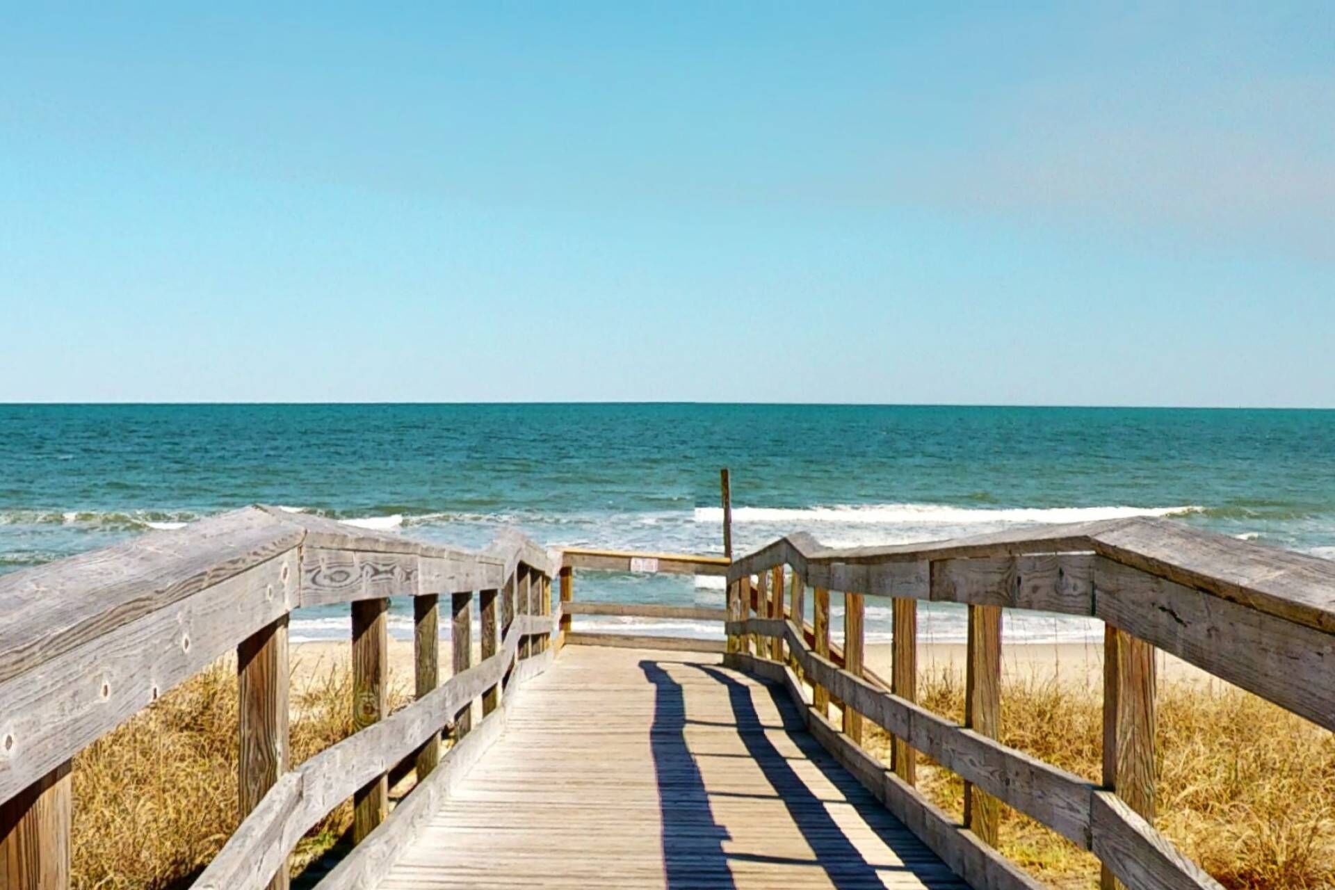 The beach Access is in a great location and close by with plenty of sand for all to enjoy!