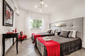 4 habitaciones, wifi y ropa de cama 