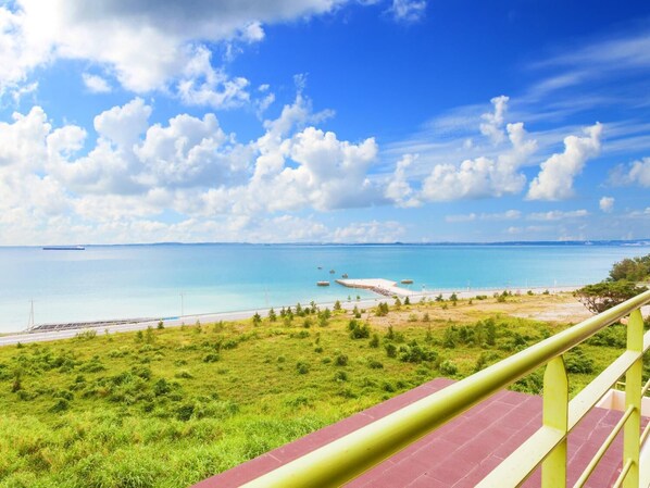 Vue depuis l’hébergement