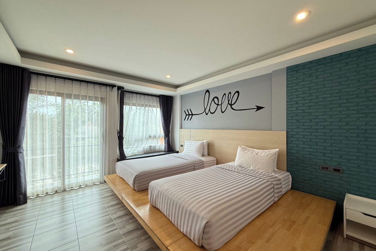 superior twin room | blackout curtains, free wifi