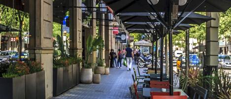 Restaurante al aire libre