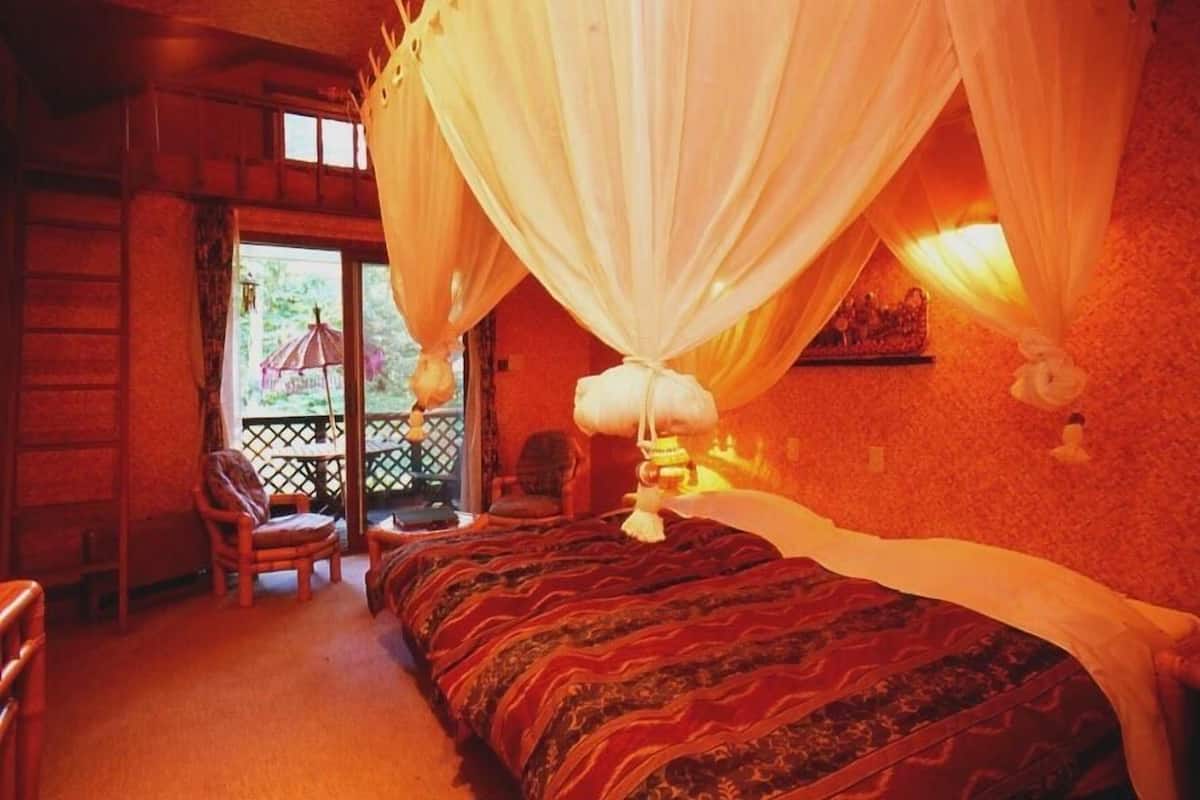 Kamar Triple Deluks, gedung tambahan | Meja kerja dan Wi-Fi gratis