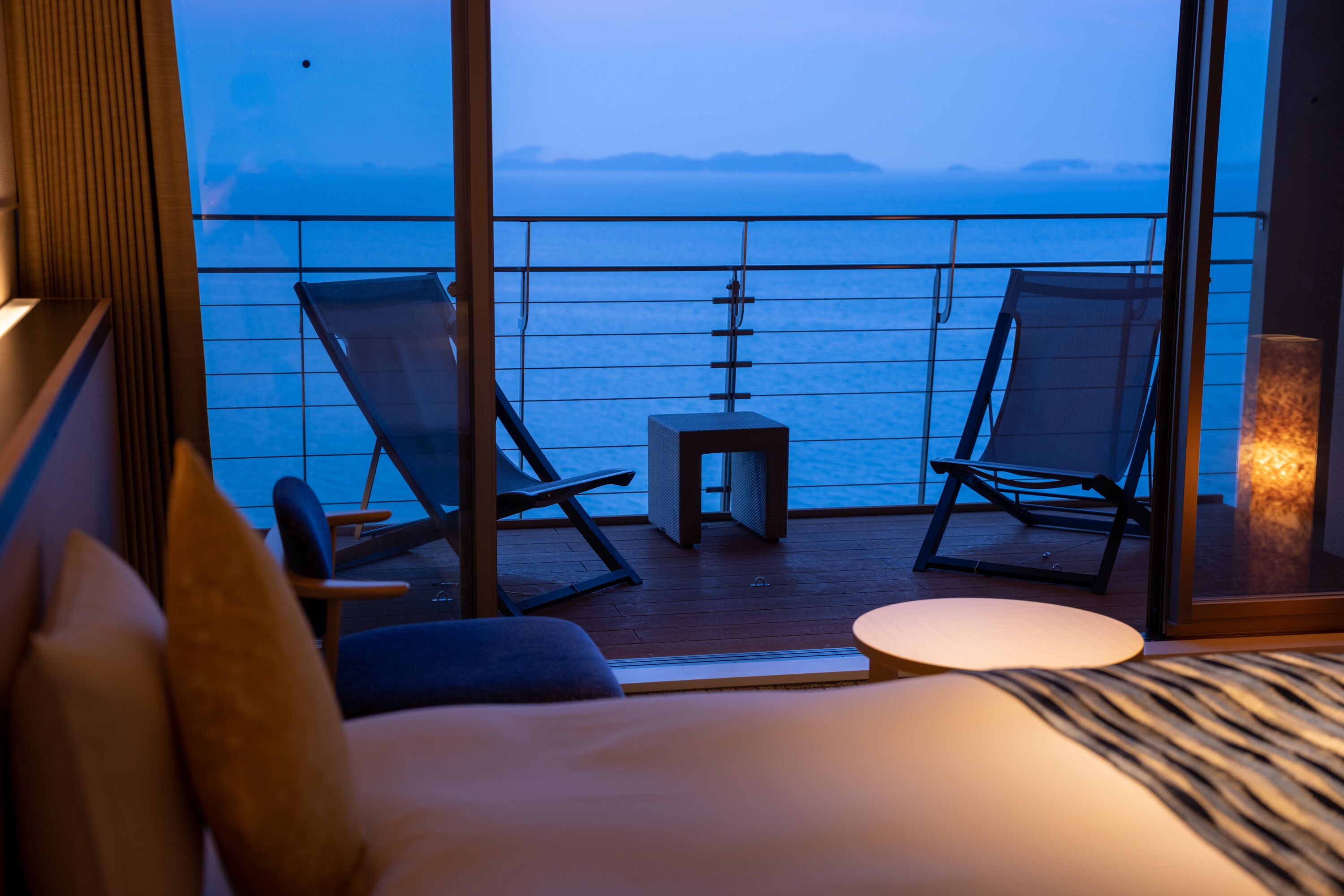 Tomannsrom, ikke-røyk (Club Floor, With shower booth & deck) | Balkong