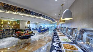Daily buffet breakfast (AED 89 per person)
