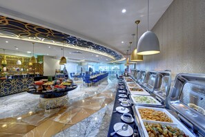 Daily buffet breakfast (AED 89 per person)