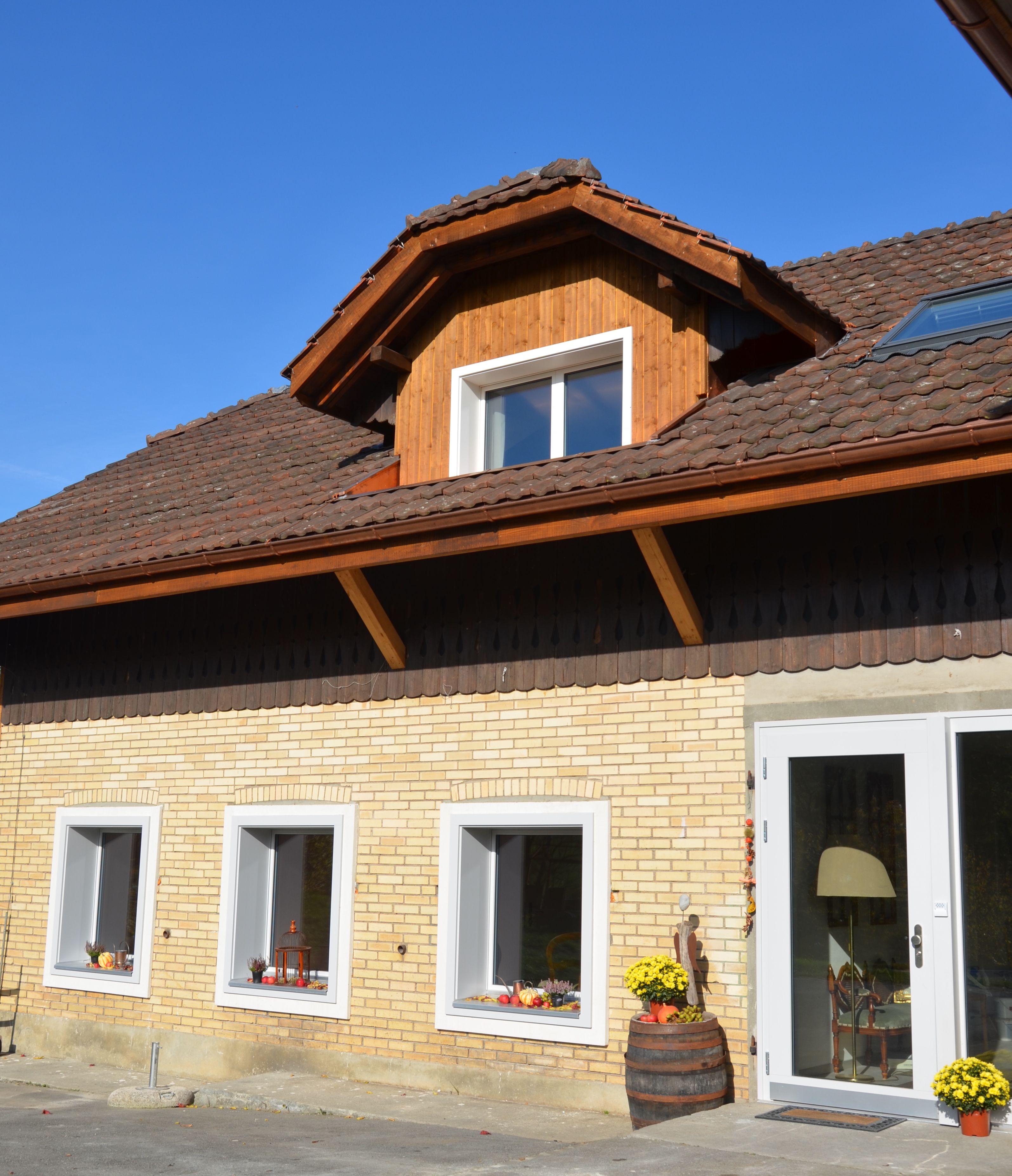 Entrée de l’hébergement