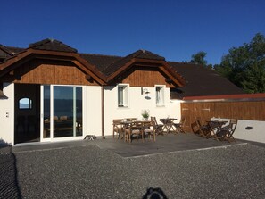Comfort-Ferienhaus, 6 Schlafzimmer, Nichtraucher, Terrasse | Terrasse/Patio