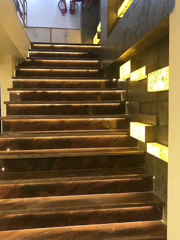 Staircase - Hotel Gauranga Nearest New Delhi Railway Station (New Delhi)