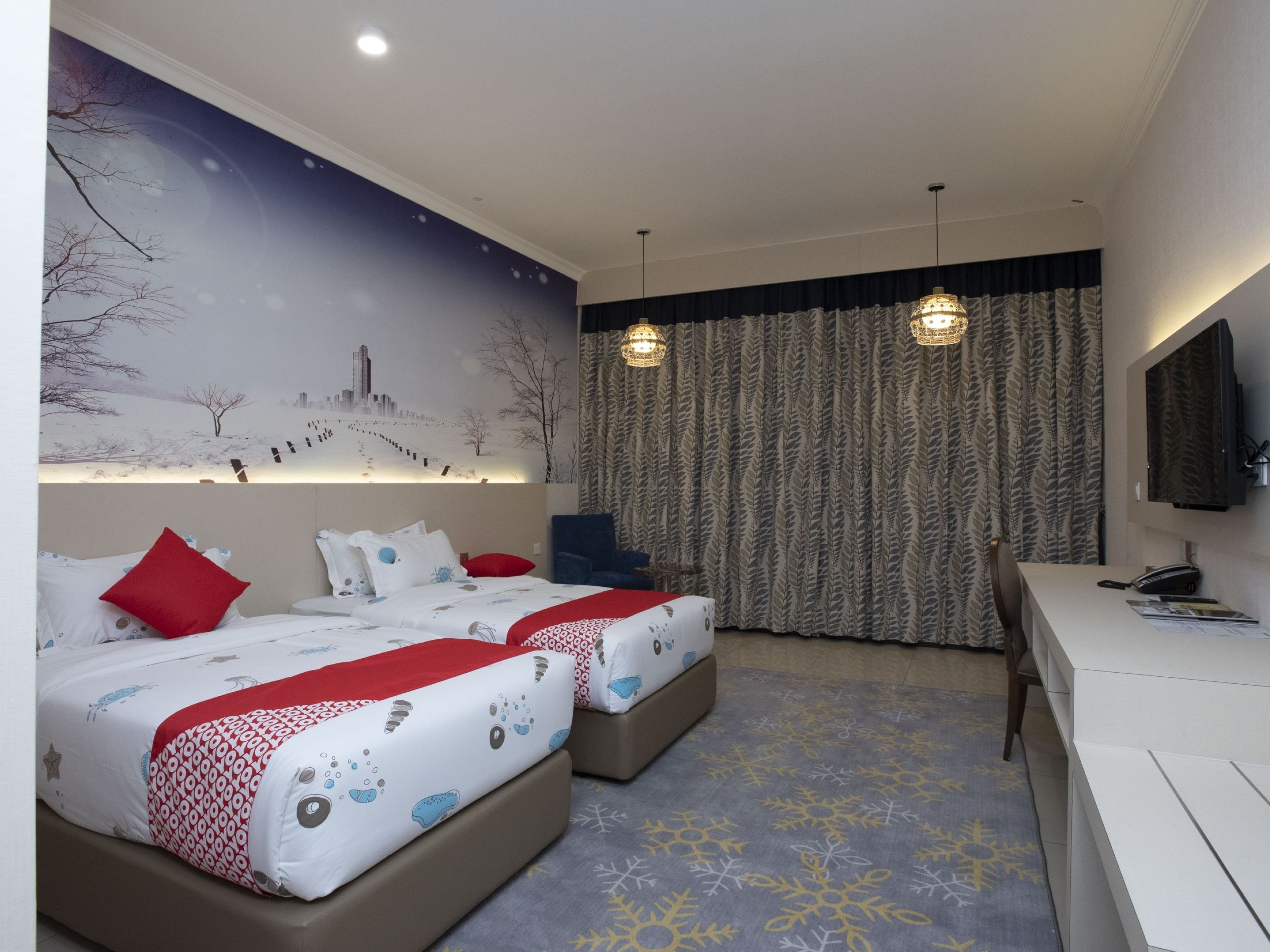 deluxe twin room | free wifi, wheelchair access