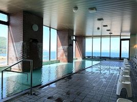 Indoor pool, outdoor pool