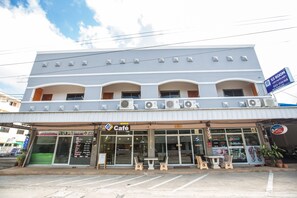 Framhlið gististaðar