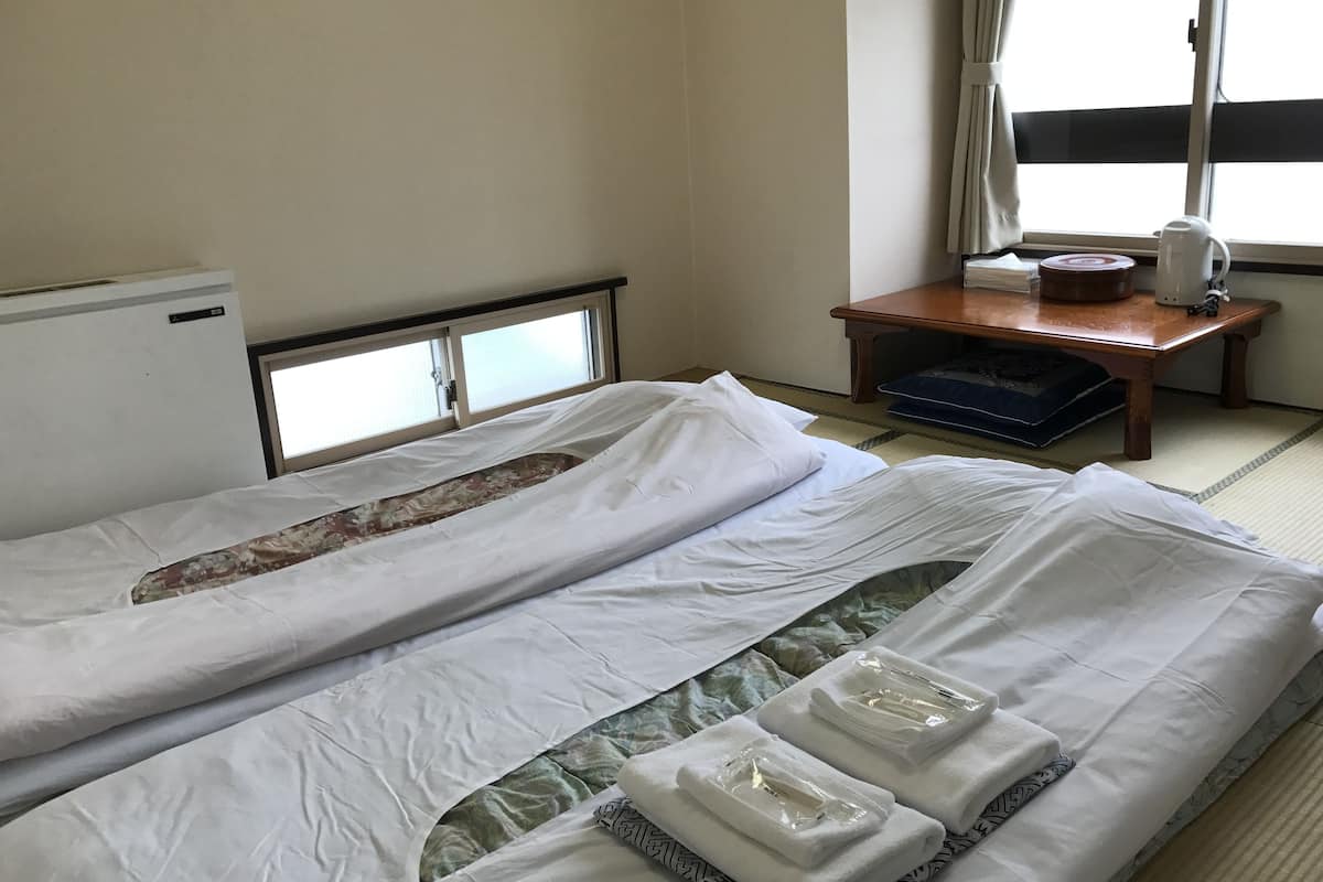 Traditionele kamer, niet-roken, gedeelde badkamer (T. Twin Japanese Style) | Gratis wifi
