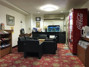 Sala de estar en el lobby