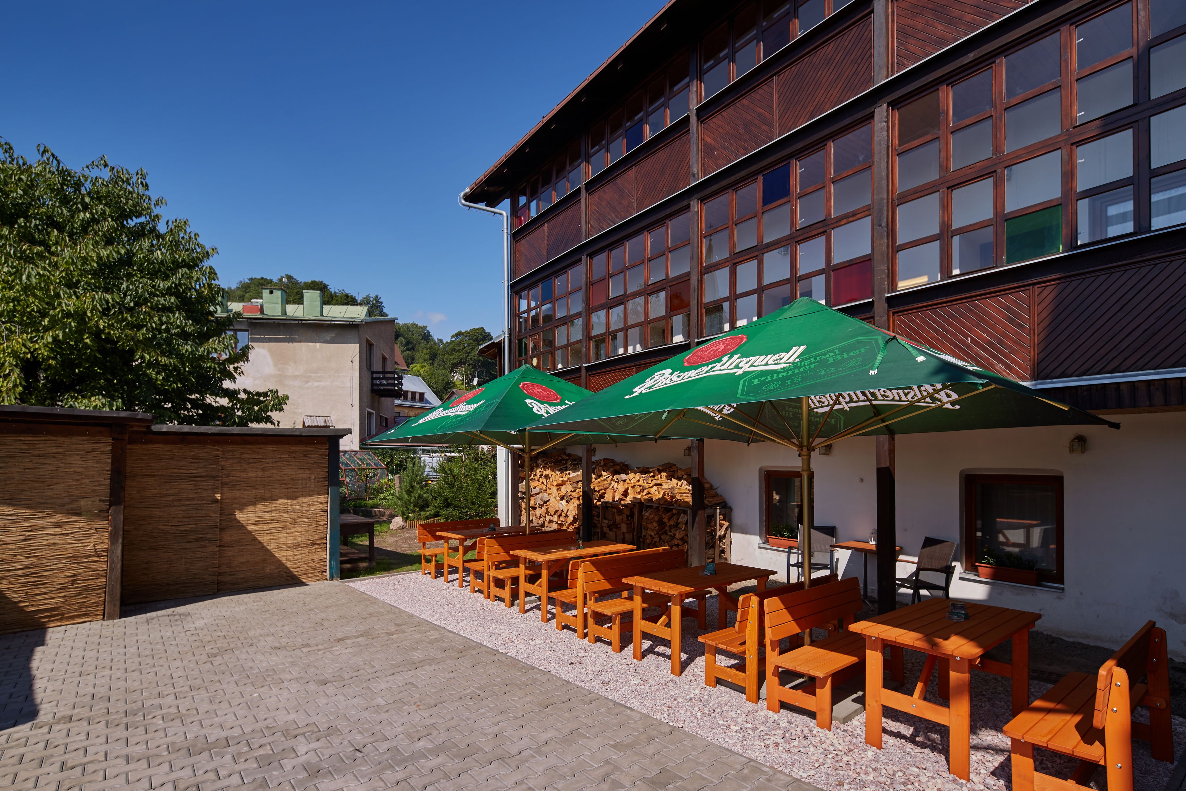 Udendørs spisemuligheder